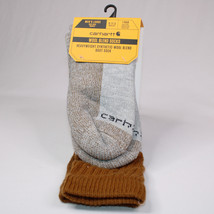 MEN&#39;S Large 9-11.5 Carhartt Heavyweight Wool Blend Boot Sock Fast Dry New 1 Pair - £11.00 GBP