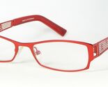 Eva Minge by O.C.E. Meitzner E.M.032 5540 RED EYEGLASSES GLASSES 51-18-1... - $32.67
