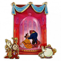 Disney Beauty and the Beast Dancing Limited Edition 3300 30th Anniversary pin - £15.79 GBP