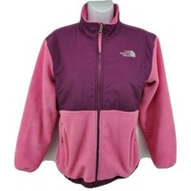 The North Face Denali Girls Jacket Size L Pink Fleece - £27.98 GBP