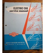 1963 1964 1965 Harley Davidson Electric Car Golf Cart Service Manual, Orig - £41.22 GBP