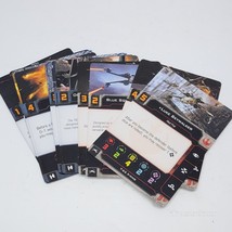 13 Ship cards  - Star Wars X-Wing Miniatures Board game Replacement pc - £2.34 GBP