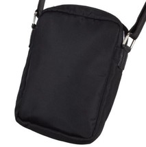 Burton of London Unisex Black Primal Urban Leather Double Lining Side Bag - £13.79 GBP