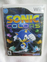 Sonic Colors WII Nintendo SEGA Video Game - $10.50