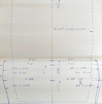 1984 Railroad Bangor Aroostook Blueprint  Limestone Fairfield Clearance ... - $1,631.36 MXN