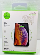 Belkin Studio 5W Universal Wireless Charging Pad Qi-Smartphones Apple Sa... - $9.89