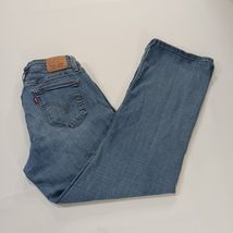 Levi's 529 Curvy Bootcut Women's Blue Cotton Blend Denim Jeans Size 10 (30W×30L) image 2