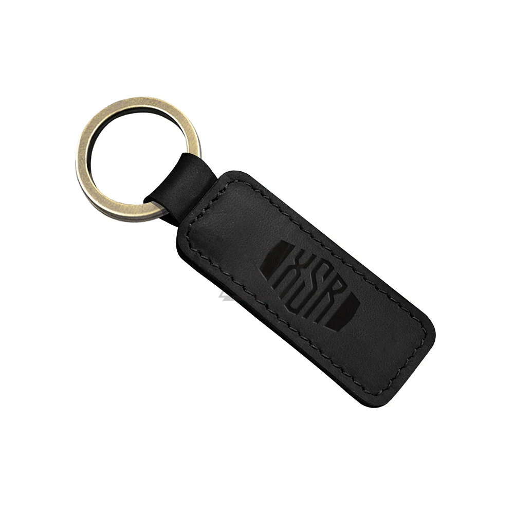 Motorcycle hide Keychain Key Ring Case   XSR 155 300 700 900 Keyring - £104.77 GBP