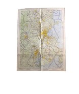 Vintage Local Aeronautical Chart Map of Boston 1966 29&quot; X 22&quot; - $41.14 CAD