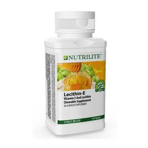 2 X Nutrilite Lecithin-E (Vitamin E And Lecithin Chewable Supplement) 150 tab - £85.65 GBP