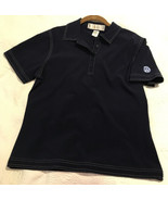 IL MIGLIORE VW Embroidered Women’s M Stretch Shirt Work Golf Casual Navy... - $33.49 CAD