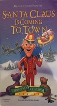 Vhs Santa Claus Is Coming To Town Christmas Classic Series Fred Astaire-RARE - £12.58 GBP