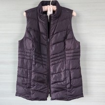 J. Jill Women Petite S Down Quilted Puffer Vest Zip Front Longer Length Lot of 2 - $37.51