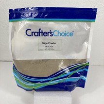 Crafter&#39;s Choice Sage Powder 16 Ounces Sealed Bag Soap Making Salvia Officinalis - £24.92 GBP