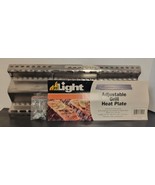 ProLight Adjustable Grill Heat Plate 15.75&quot; - 18.75&quot; Stainless Steel (C) - £14.68 GBP