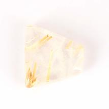 15.0 Carats TCW 100% Natural Golden Rutile Quartz Marquise Cabochon Quality Gem  - £12.60 GBP