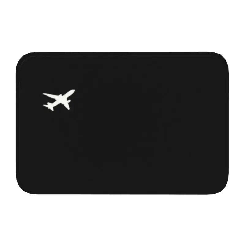 Awesome Little Airplane Doormat Anti-Slip Kitchen Mat Toilet Door Floor Entrance - £12.73 GBP