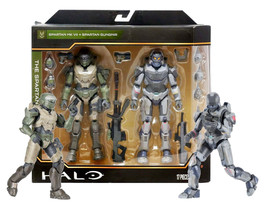 Halo The Spartan Collection Spartan Mk VII + Spartan Gungnir 6&quot; Figures MIB - £22.28 GBP