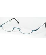 NOS LASSALLE HB07-2 Blaugrün Brille Metall Rahmen 42-22-140mm Italien - $46.22