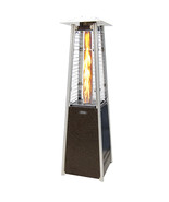  Lp Heater Tabletop Pyramid SunHeat 11,000 btu Square Patio Deck SS or G... - $314.19 CAD