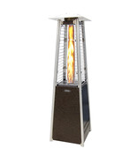  Lp Heater Tabletop Pyramid SunHeat 11,000 btu Square Patio Deck SS or G... - £182.39 GBP