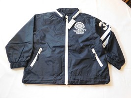 The Children&#39;s Place Youth Unisex Varsity Pro Jacket Long Sleeve Zip Up Navy Blu - £12.25 GBP