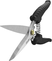 Stedi 8-Inch Multipurpose Heavy Duty Scissors, Extended &amp; Reinforced, Black - £26.65 GBP