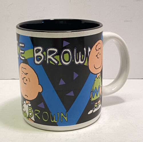 Vintage Charlie Brown 1994 Accents Peanuts Collector Coffee Mug Hot Cocoa Cup - $12.73