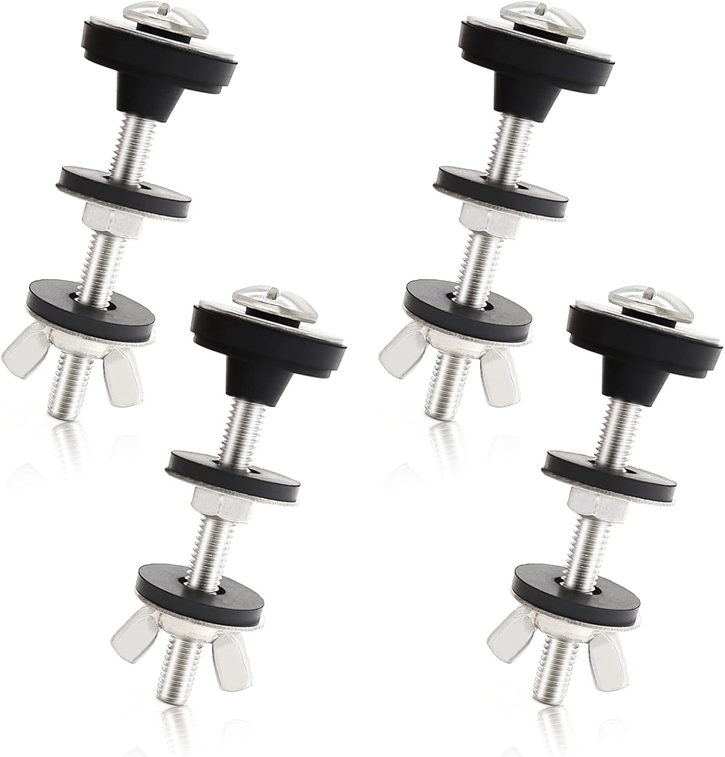 Heavy-Duty Bolts, Waterproof Stainless And Rubber Washers Gaskets, And E... - $29.76