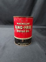 1940 Macmillan Ring Free Quart Motor Oil Can, Gas Station Petroleum  - $552.61 MXN