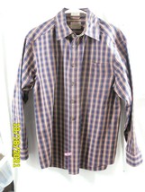 Men&#39;s C. E. Schmitt Workwear Shirt Button Down Long Sleeve Plaid Medium - £10.94 GBP
