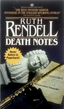 Death Notes by Ruth Rendell / 1982 Paperback British Mystery - £1.78 GBP