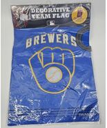 Milwaukee Brewers Premium Garden Flag Banner, 12.5x18 Inch, Embroidered - €12,88 EUR