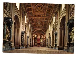 Vintage Postcard Basilica Di San Giovanni In Laterano Rome Italy Religion Tour - £8.79 GBP