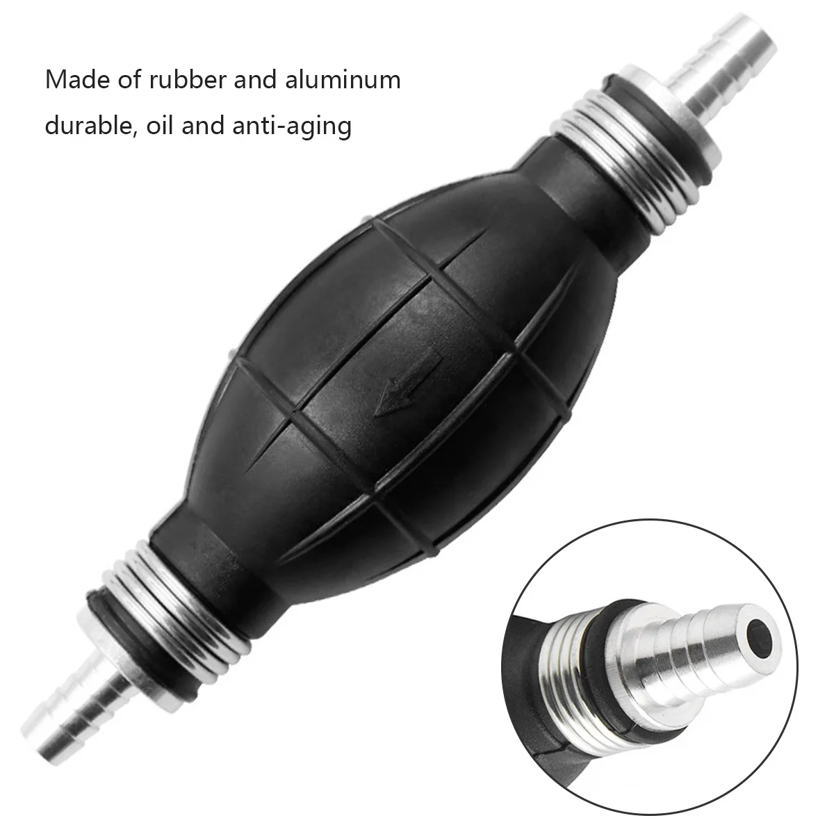 House Home 8mm/10mm Universal Fuel Pump Rubber Manual Liquid A Transfer Pump Pet - £19.67 GBP