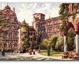 Heidelberg Castle Schloss-Hof Germany UNP Raphael Tuck 610B DB Postcard N22 - £7.74 GBP