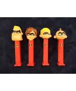 PEZ: INCREDIBLES Dispensers ~Lot of 4 ~ See Pics &amp; Read Descriptions  - $4.99