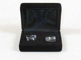 Men J.Valintin Cufflinks by Vitorofolo for French Cuff Shirt V29-40 Silver image 2