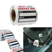 100/5pcs/set Car Stickers Oil Change Service Reminder Sticker Oil Change Sticker - £90.25 GBP