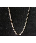18&quot; Sterling Silver Figaro Chain - £12.11 GBP