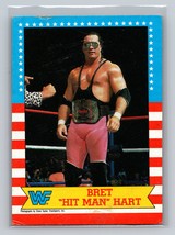 Bret &quot;Hit Man&quot; Hart #1 1987 Topps WWF RC - $7.95