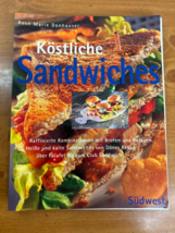 Kostliche Sandwiches German Language Recipe Book - Spiral Bound Paperback - $25.95