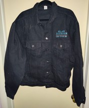 Vintage Alan Jackson on Tour Signed Autographed Black Jean Jacket Size XL - £150.78 GBP