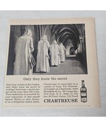 Chartreuse liqueur Only They Know the Secret Monks Carthusian Order Prin... - $8.98