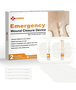 CARBOU 2PCS Zipper Painless Wound Closure Device Suture-Free Wound Dress... - £14.73 GBP