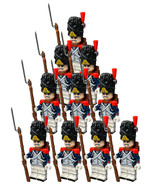 The Napoleonic Wars French Old Guard Grenadiers Army 10 Minifigure Set - $19.89