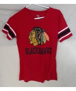 CHICAGO BLACKHAWKS NHL SHORT SLEEVE T SHIRT Women&#39;s Size L/G L - $14.99