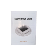 5 Pack of Solar Dock/Deck Lights Volisun - $20.07
