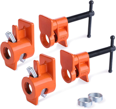  2-Pack 1/2 Inch Pipe Clamp Fixture for Wood Gluing - £35.94 GBP