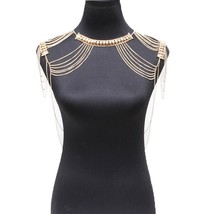 Hot Sale Woman Lady Body Jewelry Tassel Link Harness Retainers &amp; Hide-it Jewelry - £23.19 GBP